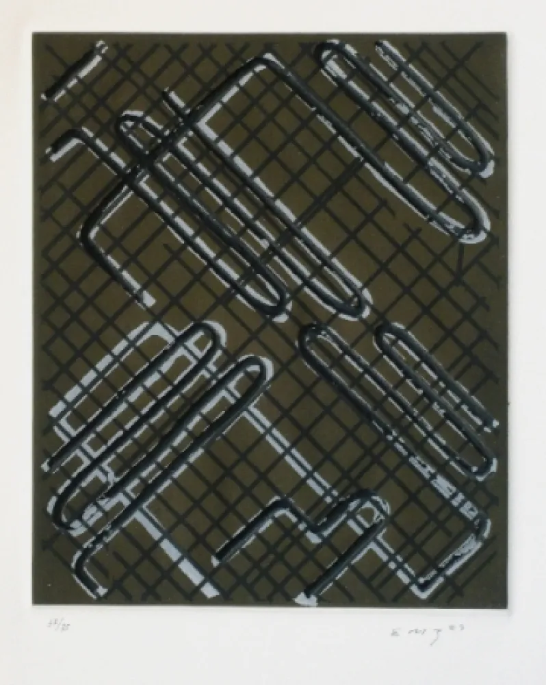 Гравюра Moses - Eloi-Vador III