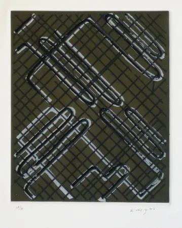 Гравюра Moses - Eloi-Vador III