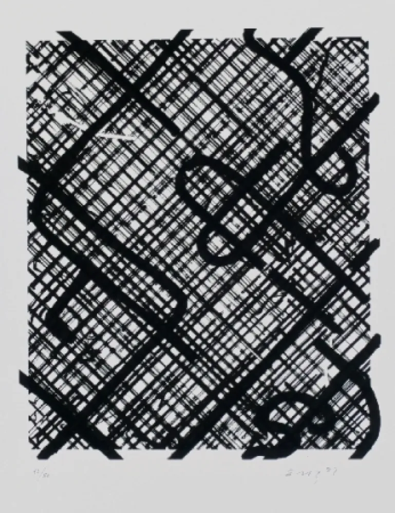 Литография Moses - Ricco-Trac