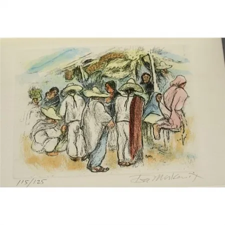 Гравюра Moskowitz - Ira Moskowitz Graphics - A Catalogue Raisonné 1929-1975