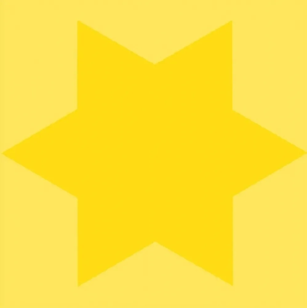 Сериграфия Mosset - Etoile jaune