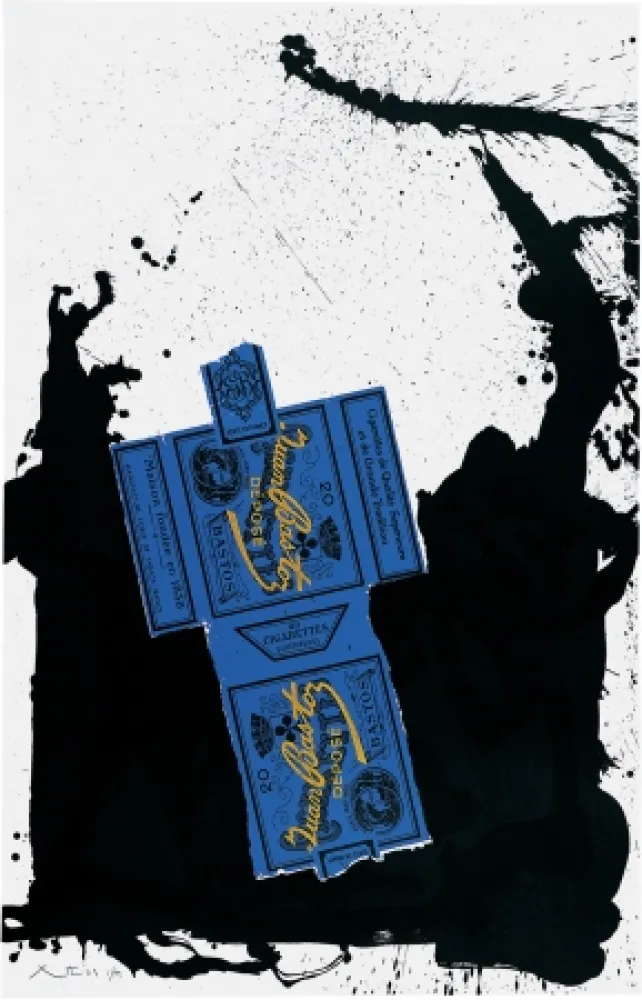 Литография Motherwell - Bastos