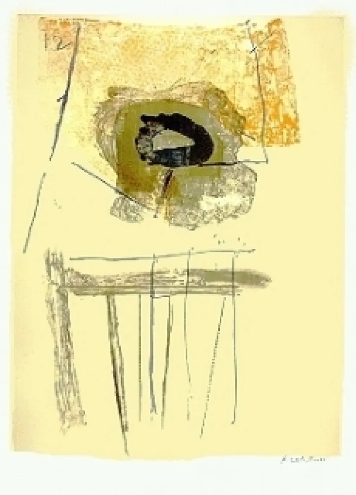 Литография Motherwell - Chair