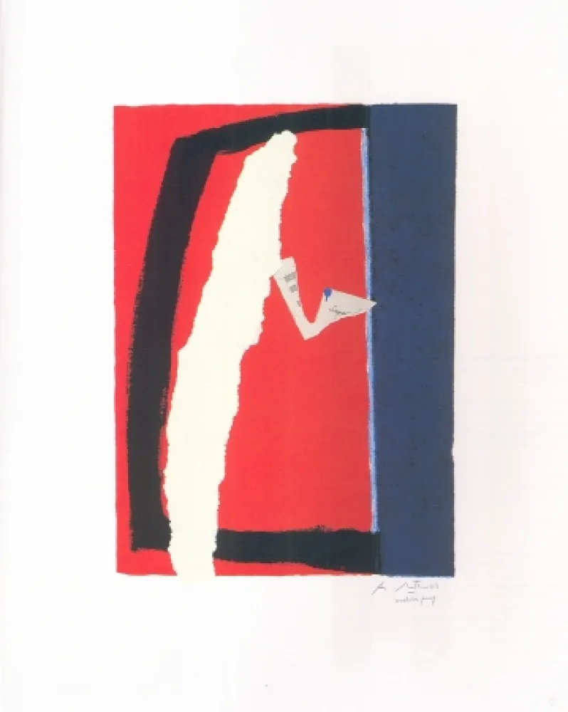 Акватинта Motherwell - Game of Chance 