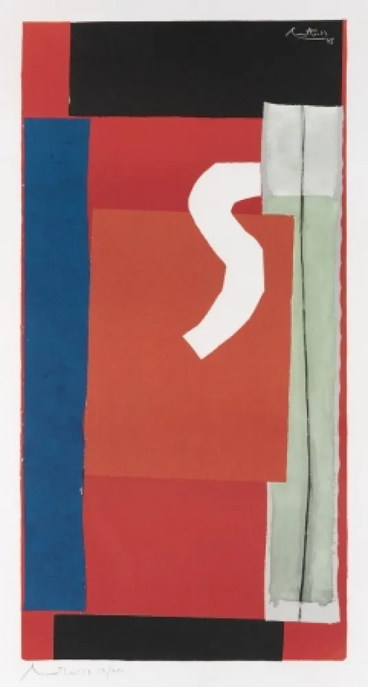 Литография Motherwell - In Celebration