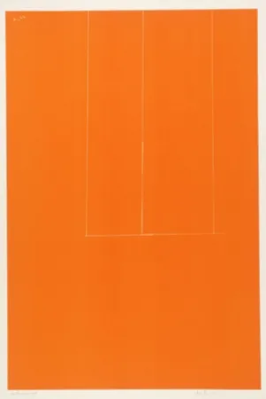 Сериграфия Motherwell - London Series I: Untitled