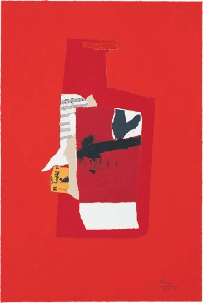 Литография Motherwell - Redness of Red