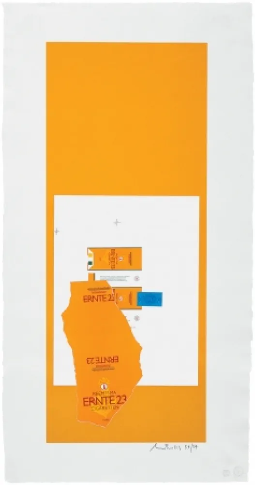 Литография Motherwell - Summer Light Series: Harvest With Leaf