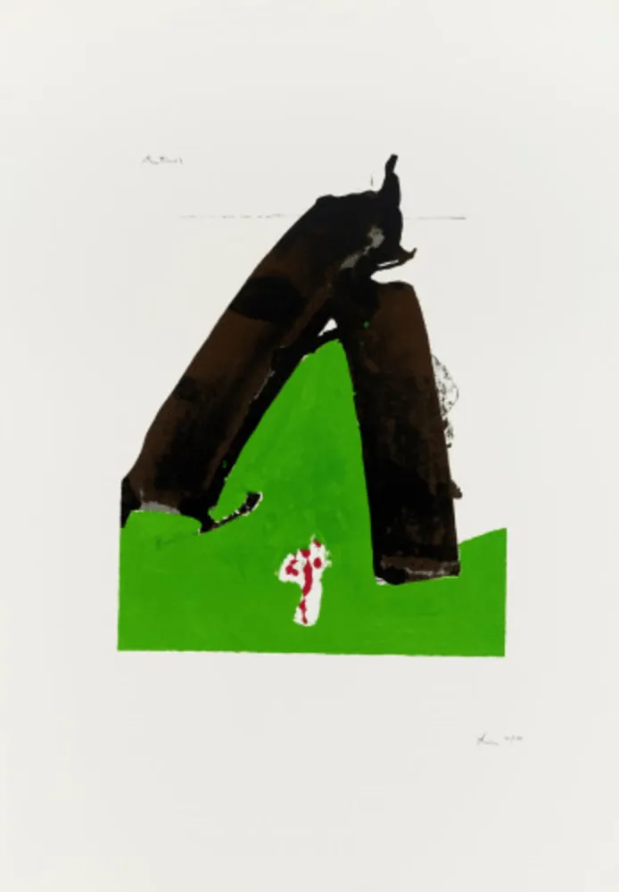 Сериграфия Motherwell - Untitled 4 from The Basque Suite