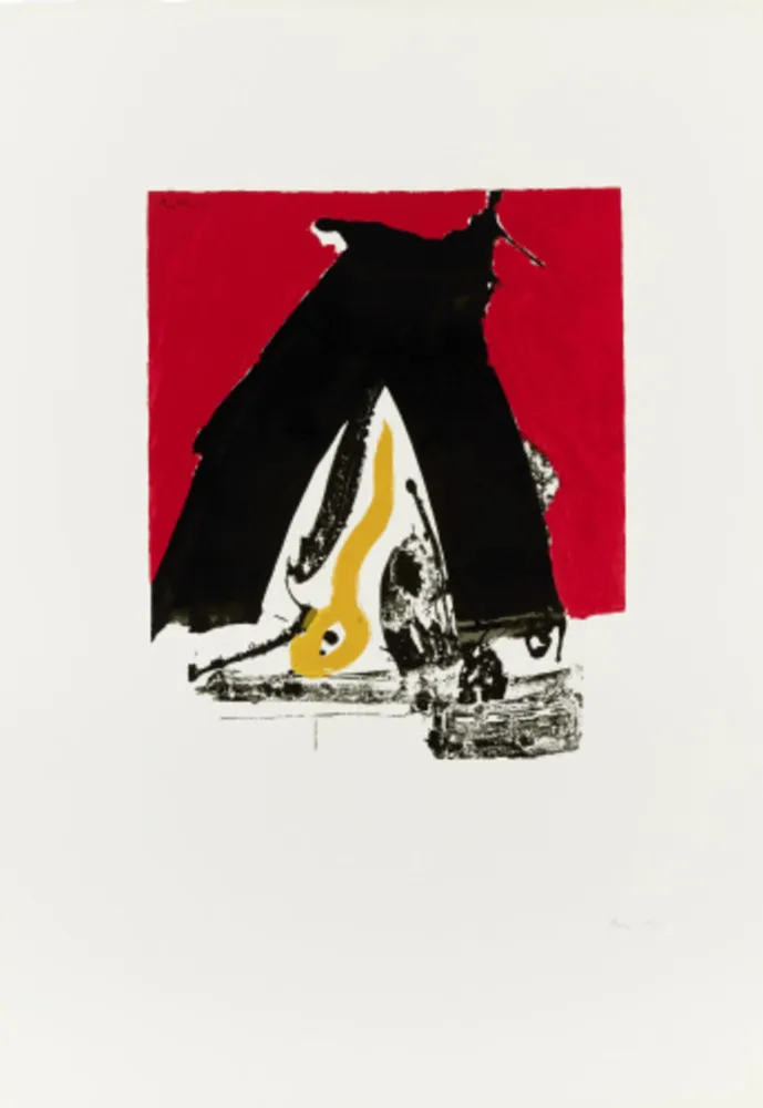 Сериграфия Motherwell - Untitled 8 from The Basque Suite