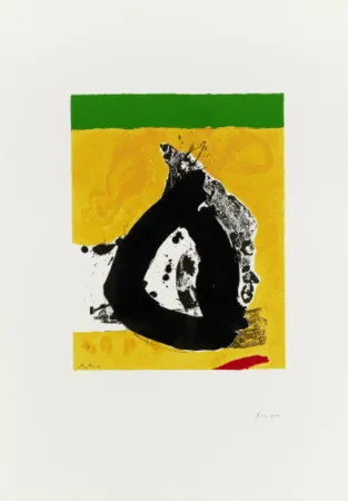 Сериграфия Motherwell - Untitled 9 from The Basque Suite