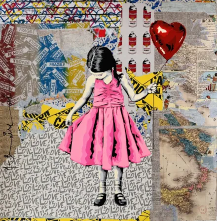 Многоэкземплярное Произведение Mr Brainwash - Beautiful Girl