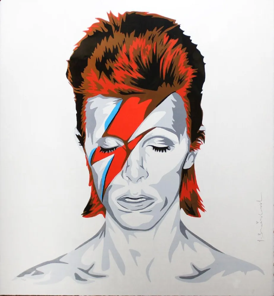 Сериграфия Mr. Brainwash - Bowie