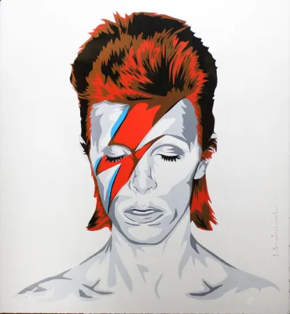 Сериграфия Mr. Brainwash - Bowie
