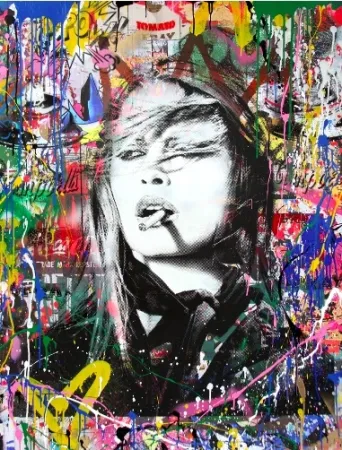 Сериграфия Mr Brainwash - Brigitte Bardot, 2018 
