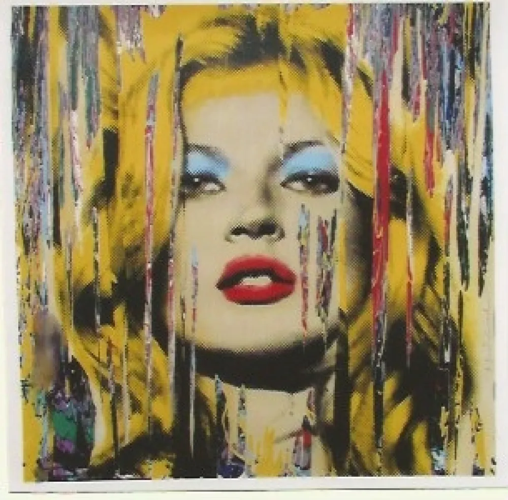 Сериграфия Mr. Brainwash - Kate Moss