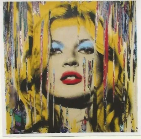 Сериграфия Mr. Brainwash - Kate Moss
