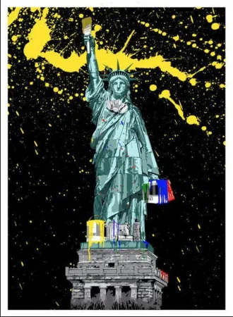Сериграфия Mr. Brainwash - Liberty