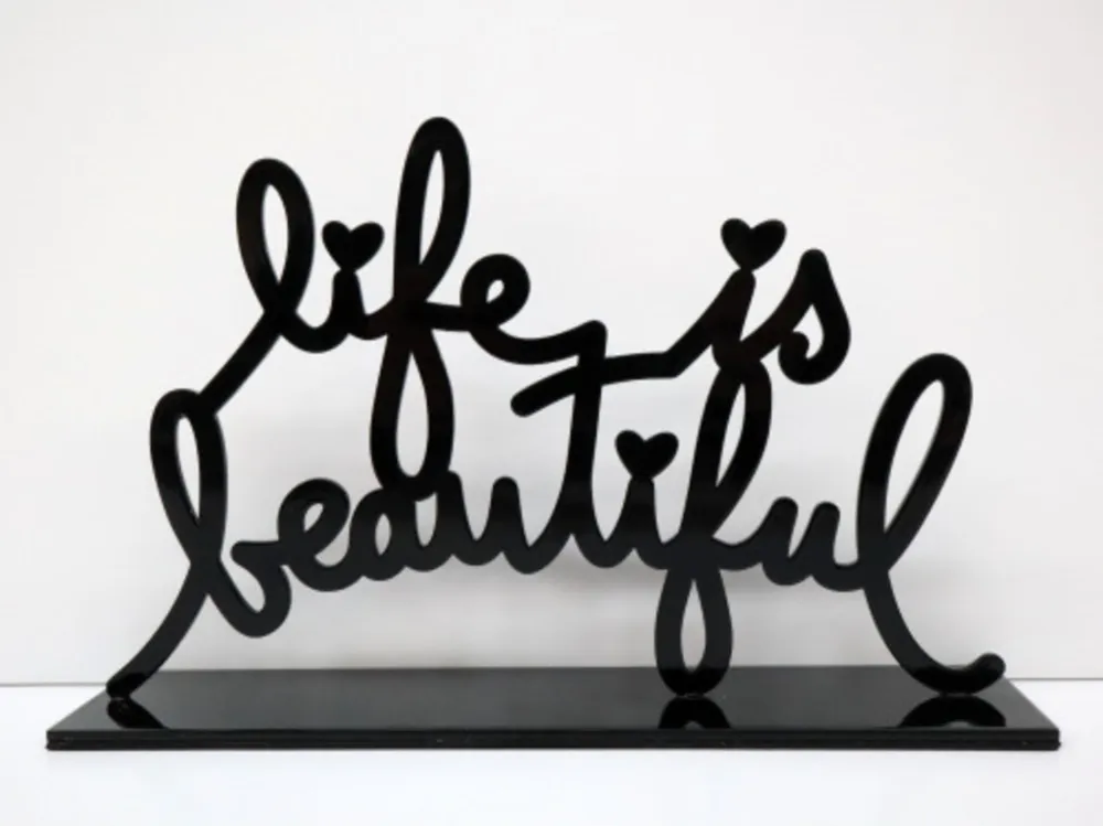 Многоэкземплярное Произведение Mr. Brainwash - Life is Beautiful (Black)