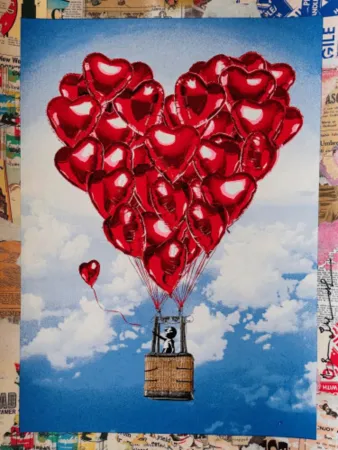 Многоэкземплярное Произведение Mr Brainwash - Love Above All