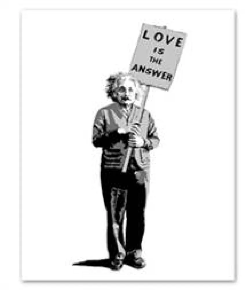 Сериграфия Mr. Brainwash - Love is the Answer