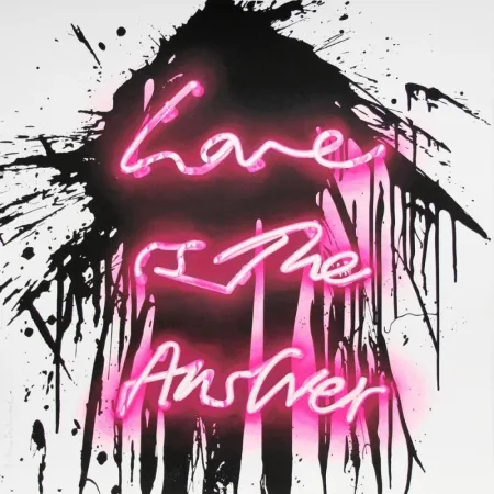 Сериграфия Mr Brainwash - Love on