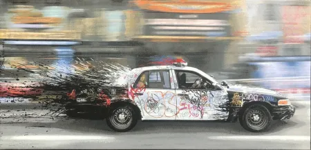 Нет Никаких Технических Mr Brainwash - Metro Polisa (Canvas)