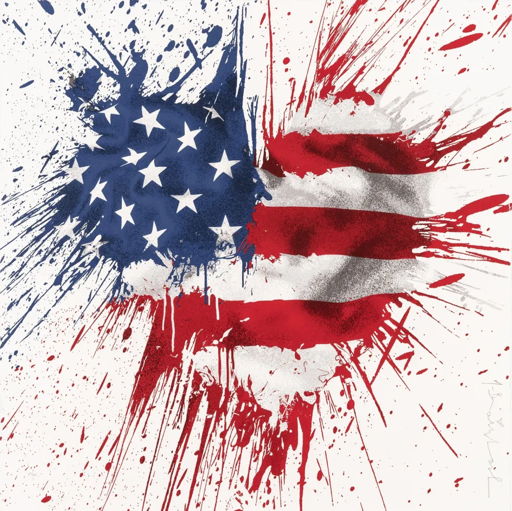 Сериграфия Mr Brainwash - Moment of silence