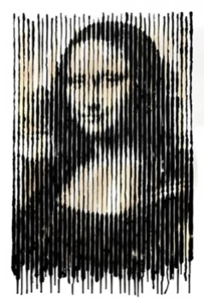 Сериграфия Mr. Brainwash - Mona Linesa