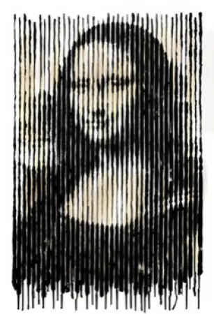 Сериграфия Mr. Brainwash - Mona Linesa