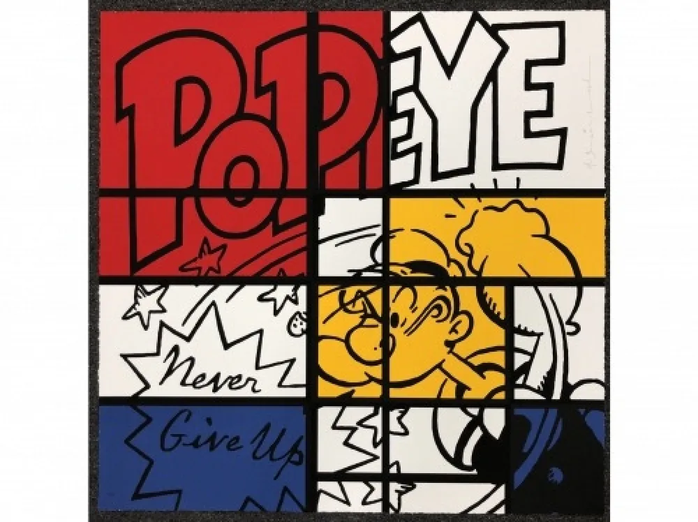 Многоэкземплярное Произведение Mr Brainwash - Mondrian, 