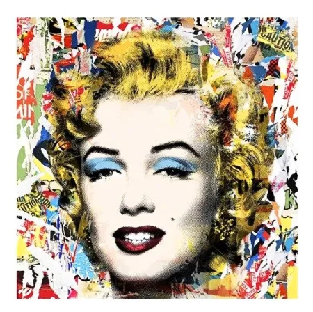 Сериграфия Mr Brainwash - Monroe POPfolio - Collage