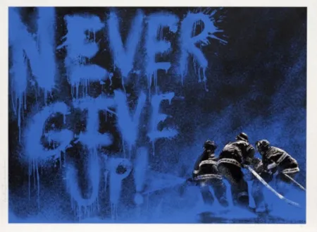 Многоэкземплярное Произведение Mr. Brainwash - Superheroes (BLUE)