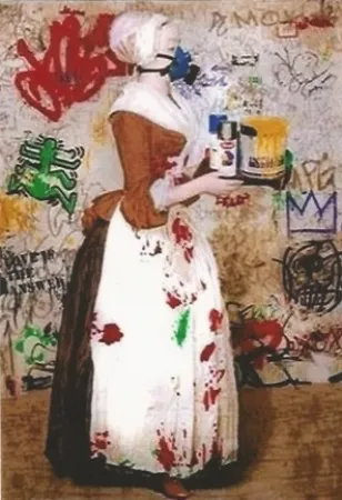 Сериграфия Mr. Brainwash - The Chocolate Vandal