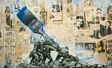 Сериграфия Mr Brainwash - Untitled
