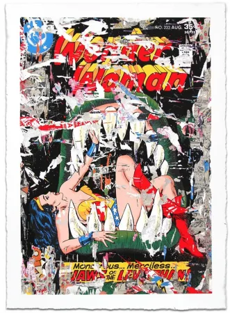 Сериграфия Mr. Brainwash - WONDER WOMAN