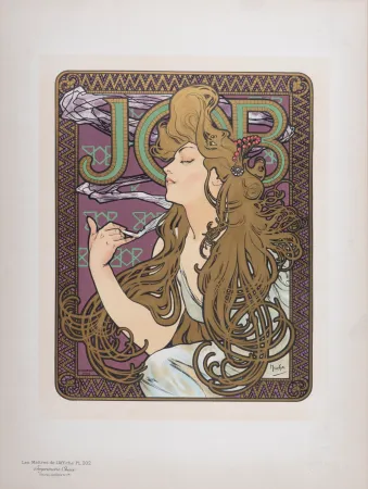 Литография Mucha - Les Maîtres de l' Affiche : Job, 1900