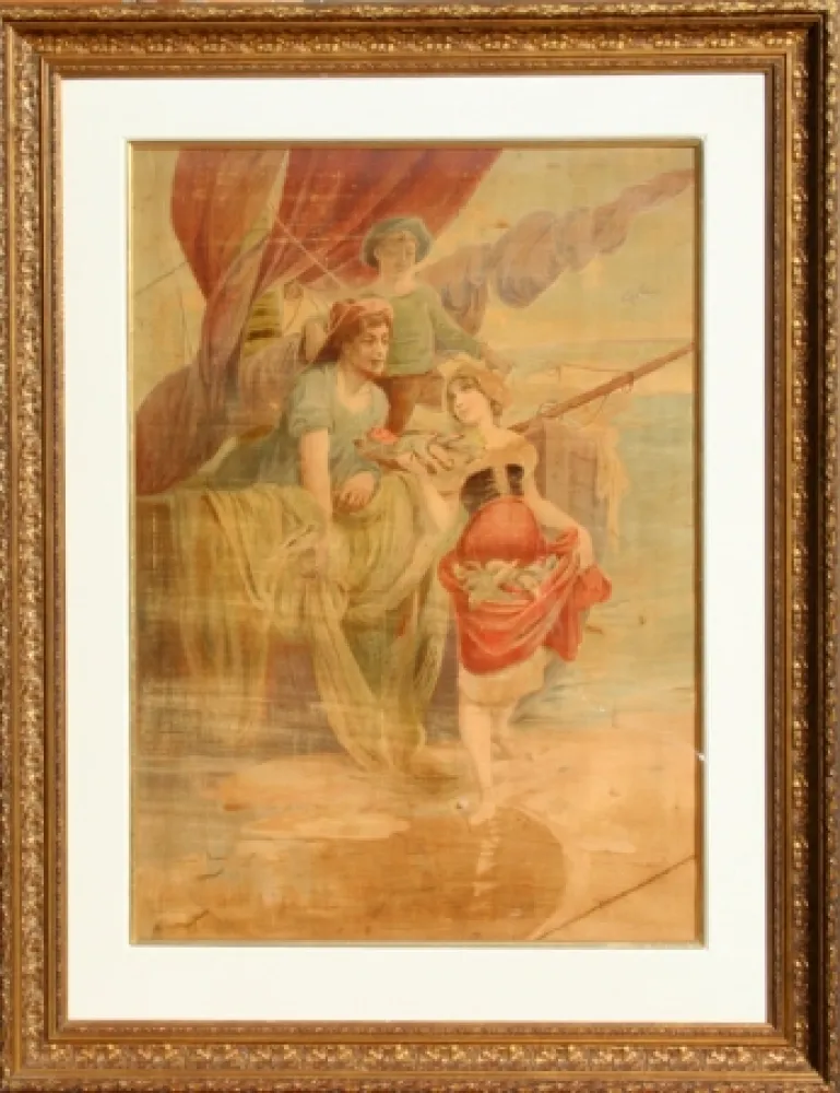 Многоэкземплярное Произведение Mucha - Peche