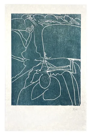 Гравюра На Дереве Müller - 13 FOIS ELLE ET MOI - LANGUE