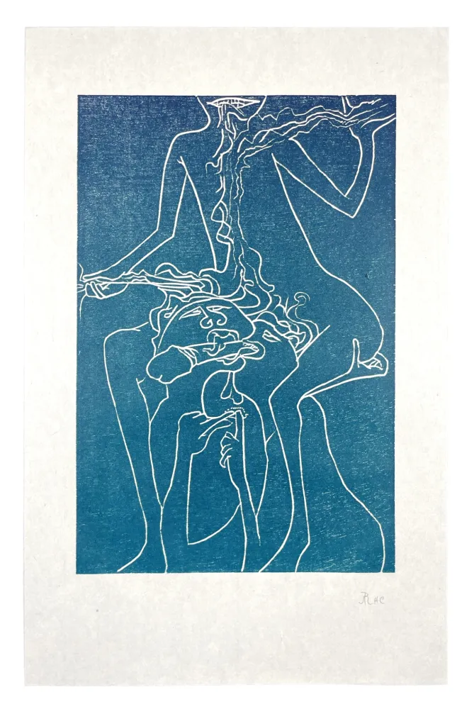 Гравюра На Дереве Müller - 13 FOIS ELLE ET MOI - SOEURS