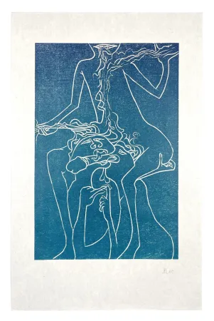 Гравюра На Дереве Müller - 13 FOIS ELLE ET MOI - SOEURS