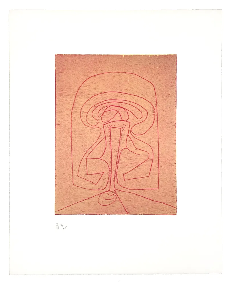 Гравюра На Дереве Müller - LIGNES MALIGNES - ÉCUSSON