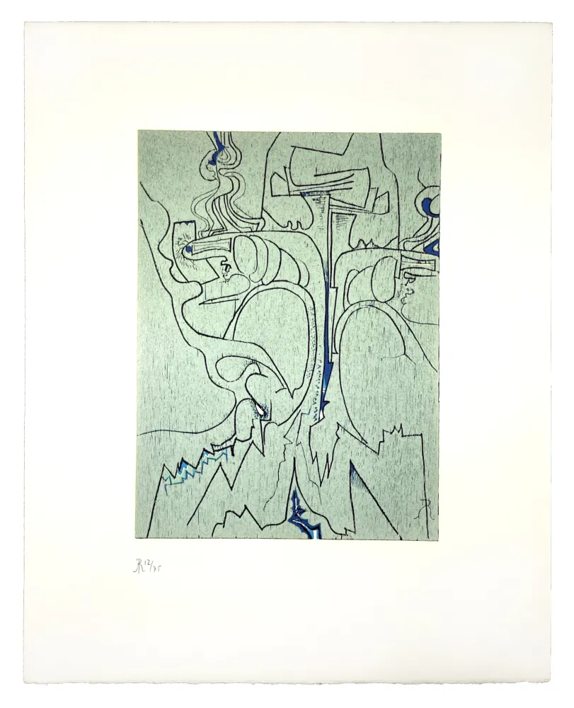 Гравюра На Дереве Müller - LIGNES MALIGNES - PETITES DENTS