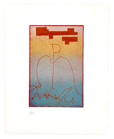 Гравюра На Дереве Müller - LIGNES MALIGNES - TITRE