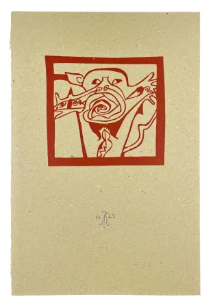 Гравюра На Дереве Müller - MASQUE III