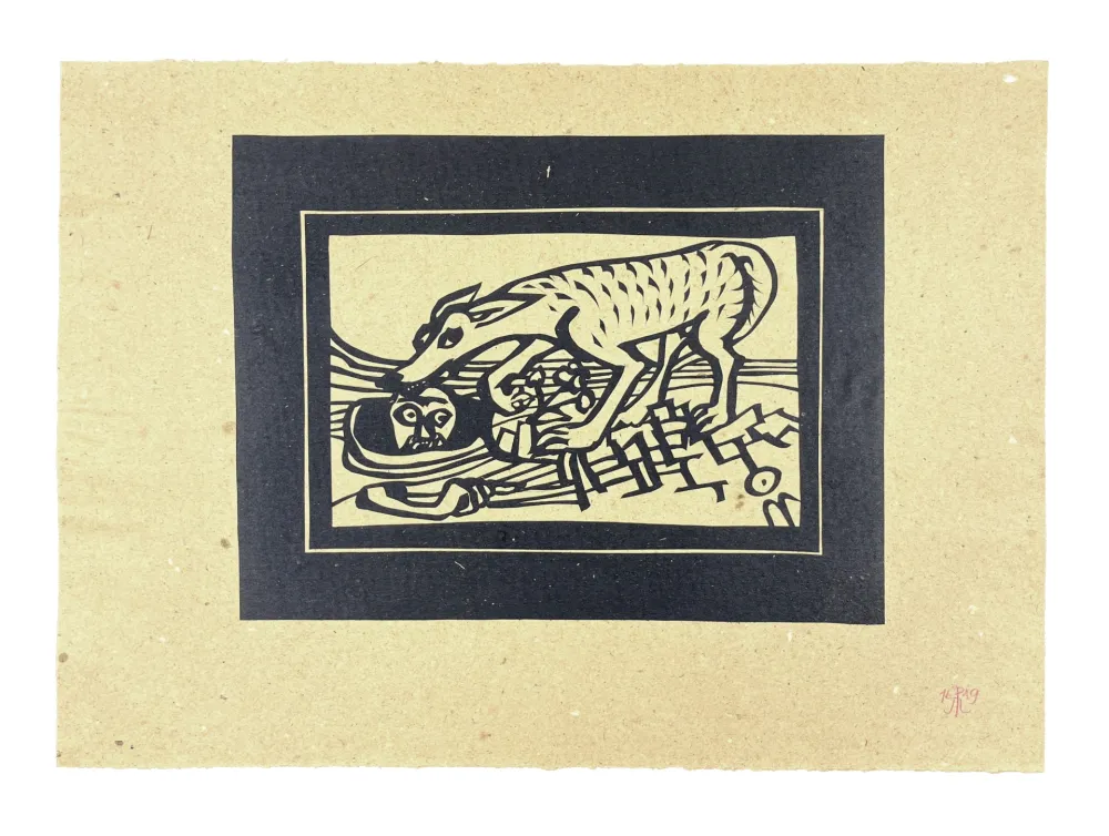 Гравюра На Дереве Müller - PUISATIER