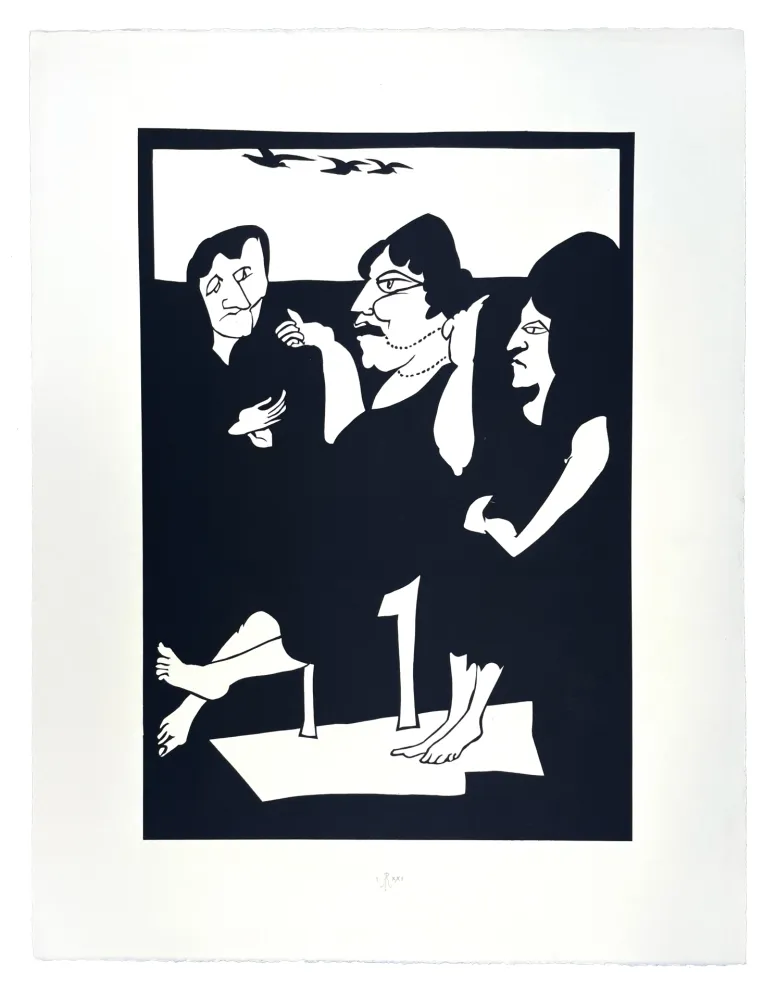 Гравюра На Дереве Müller - TROIS GRÂCES