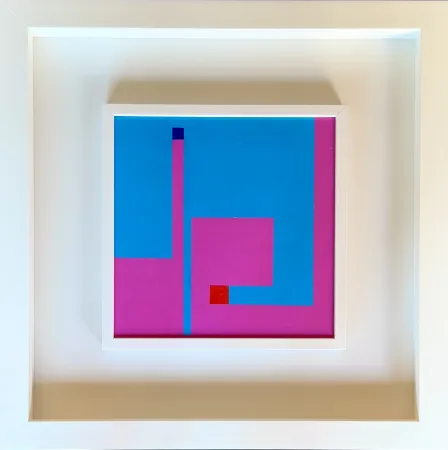 Нет Никаких Технических Munari - Bruno Munari (1907-1998) - Oil on wood panel - 1951