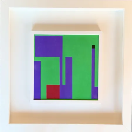 Нет Никаких Технических Munari - Bruno Munari (1907-1998) - Oil on wood panel - 1951