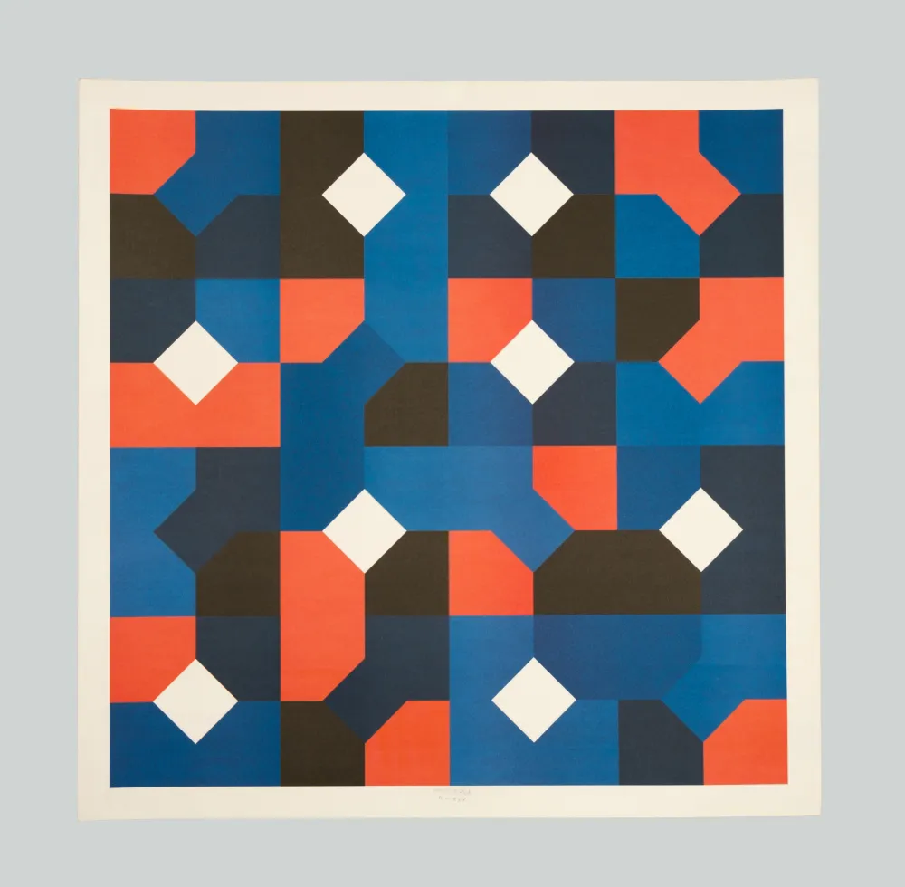 Литография Munari - Curve di Peano